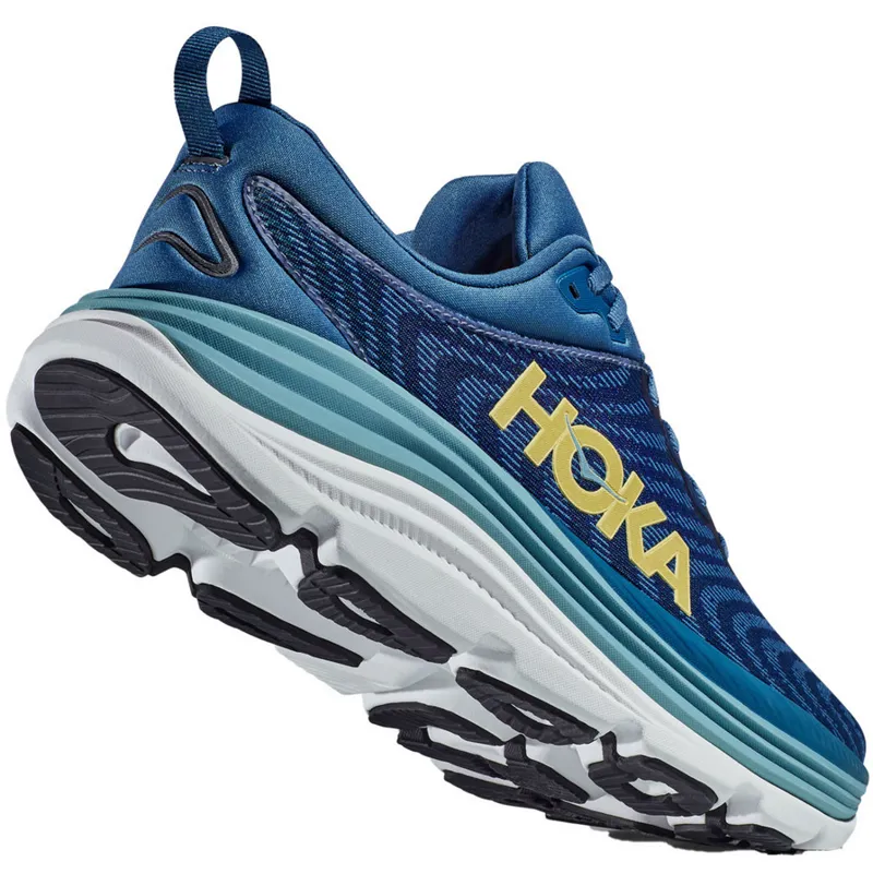 Hoka One One Men's Gaviota 5 Running Shoes Bluesteel/Stone Blue-3